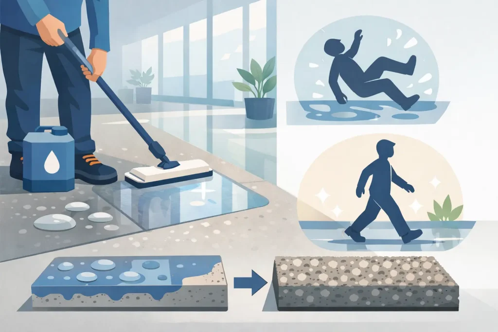 Anti Slip Treatment for Concrete Floors That Works