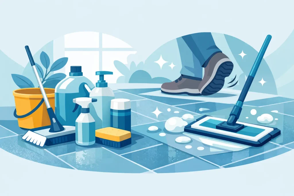 Cleaning Products for Slip Resistant Floors