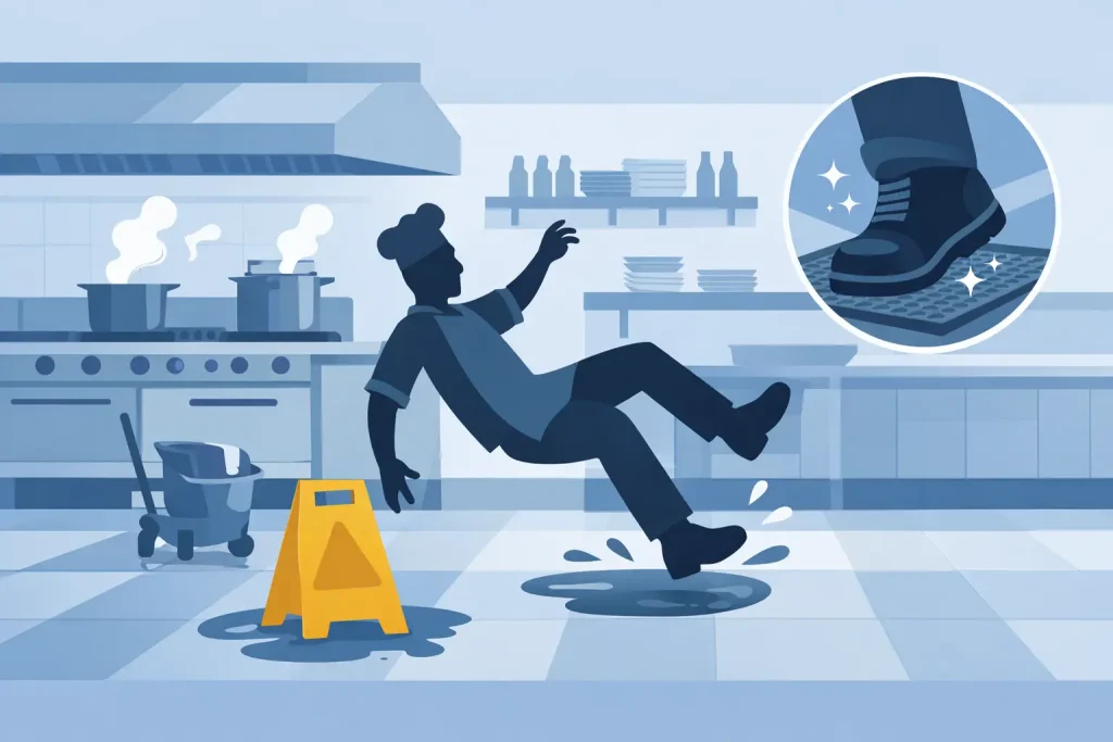 Commercial Kitchen Floor Slip Prevention That Works
