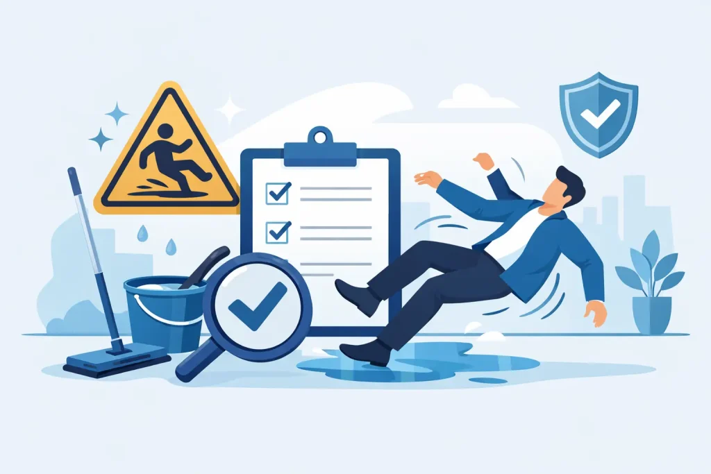 Slip and Fall Prevention Checklist for Safer Floors