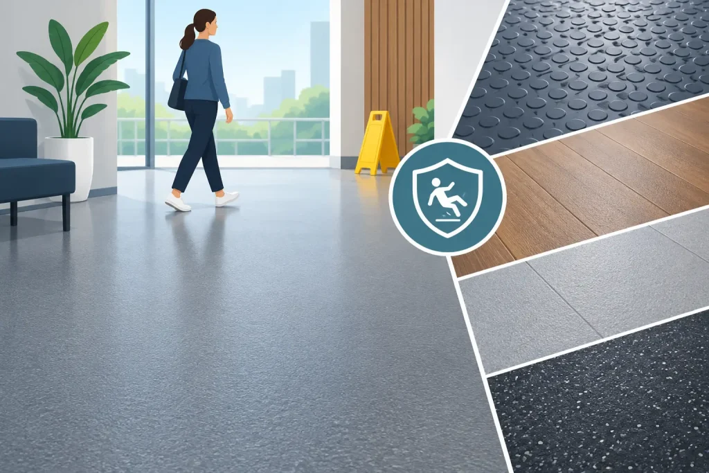 Best Anti-Slip Flooring Options for Safer Spaces